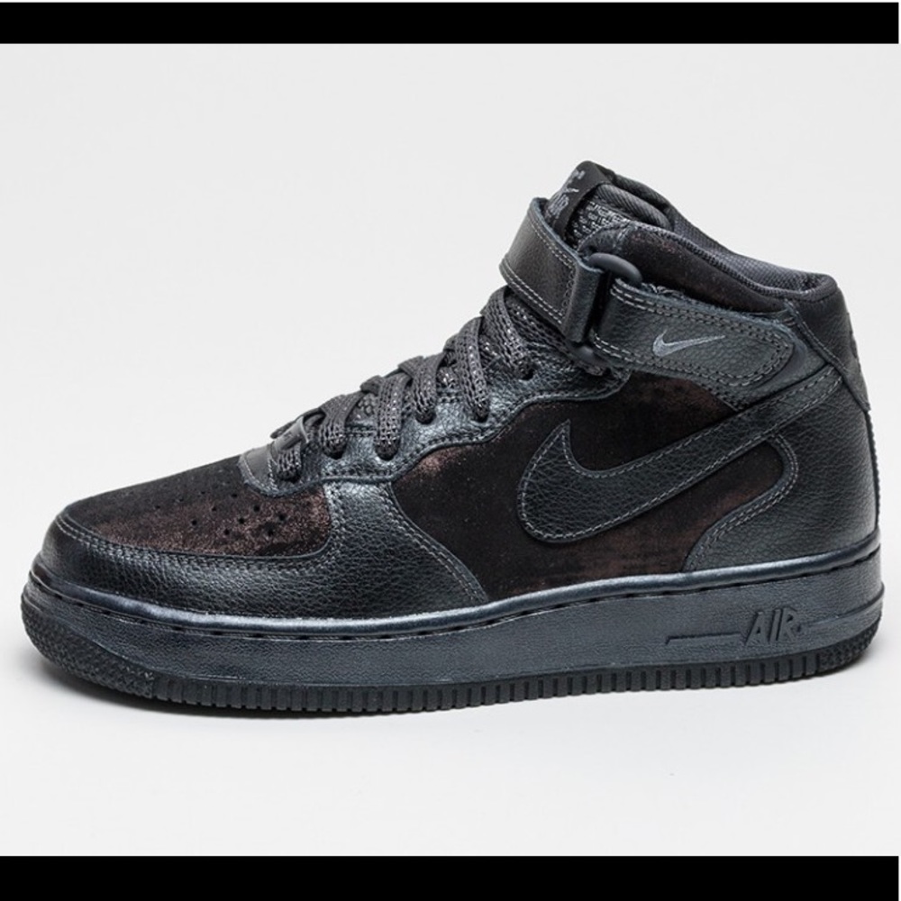 NIKE AIR FORCE 1 MID PRM SHOES WOMENS - Picture 6 of 6
